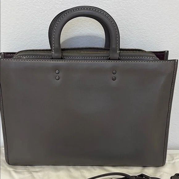 Coach Gray Rogue Brief with Professional Aesthetic - Picture 2 of 16